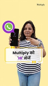 Yes, aap Multiply ko WhatsApp ke zariye access kar sakte hain. Humein follow karein aur hamare launch ke liye apna support dikhayein. Hum aapke 'Hi' ka intezaar karenge 24th October ko. . . Hume baki social media platforms par follow karen 🔗 Youtube - https://www.youtube.com/@MultiplyIndia 🔗Instagram - https://www.instagram.com/multiply.org.in/ . . #multiply #multiplyindia #CreadorFoundation #whatsappus #navratrivibes #teaser #womenempowerment #bff #finances #festivalseason #CommentBelow #foll