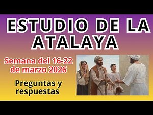 ESTUDIO DE LA ATALAYA.