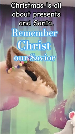 Bring Christ back into Christmas. #christianpuppeteer #christianpuppetshow #dragon #jesus