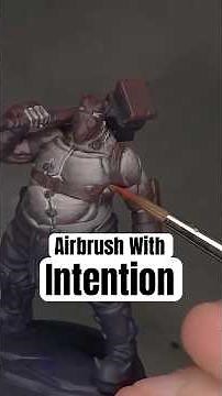 Using An Airbrush With Intention