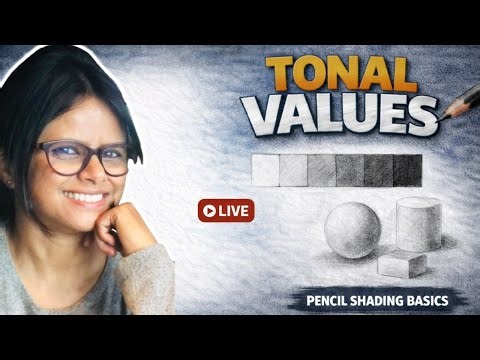 Tonal Values in Drawing for Beginners | Pencil Shading Step by Step