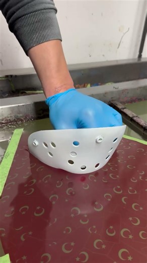 Hydro Dipping Mask #satisfying #hydrodipping #shorts
