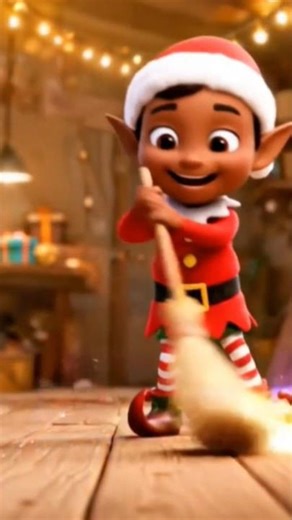 Elf clean - up| Christmas routine kids song #storybitesadventures