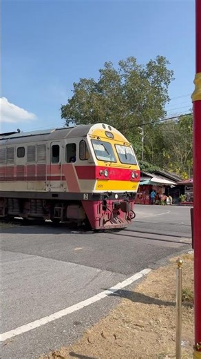 โกลก-พัทลุง HID 4511 ผ่านวัดช้ิางให้ #train #railway