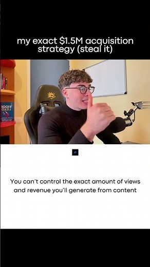 my exact $1.5M acquisition strategy #AI #smma #sales #agency #entrepreneur #onlinebusiness #business