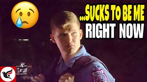 Rude Cop Gets Owned by Me & Otto the Watchdog - Officer Anthony Manuell | Harvey Freebird