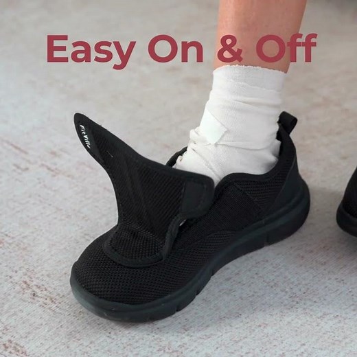 FitVille Women’s Diabetic Shoes EasyTop Wings V2 | Recovery
