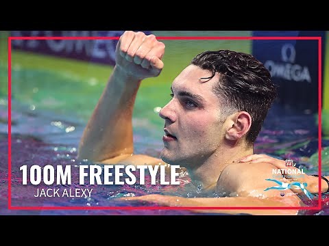 Jack Alexy Wins By .05 in Men's 100M Freestyle | 2023 Phillips 66 National Championships