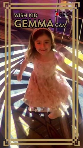 Wish Kid Gemma at the Make A Wish Ball