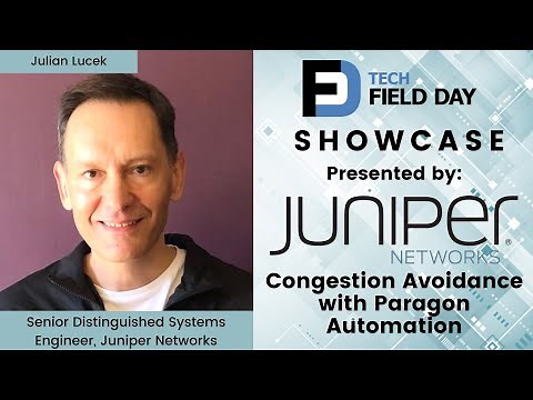 Juniper Networks Demonstrates Congestion Avoidance with Paragon Automation