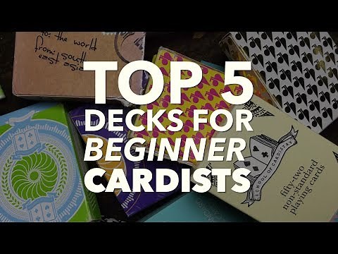 Cardistry for Beginners: Top 5 decks for beginner Cardists