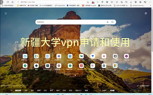 新大vpn使用方法（电脑端）