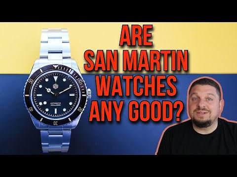 Are San Martin Watches Any Good? The Upgraded 6200 Vintage Dive Watch SN004G-B Automatic PT5000