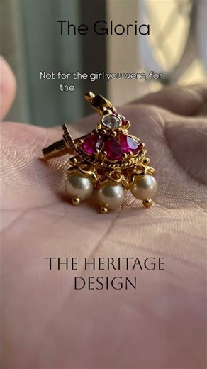 The Heritage Earrings by THE GLORIA. www.thegloriajewels.com Shop now. #malaysia #singapore #jewelry