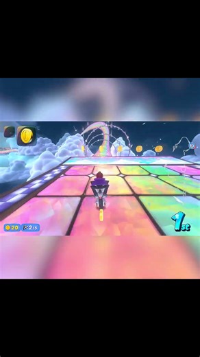 Toadette gets destroyed by blue shell #youtubeshorts #nintendoswitch2 #mariokartworld