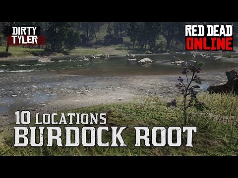 Burdock Root Locations Red Dead Online (Burdock Root Location RDR2)
