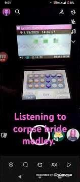 listening to corpse bride medley. #corpsebride #music