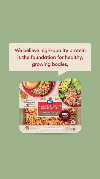 No time to cook? No worries! Our Natural Shredded Chicken can have a delicious dinner ready in a flash. Try our bold NEW BBQ flavour, no prep or cooking required!  | Maple Leaf Foods | Facebook