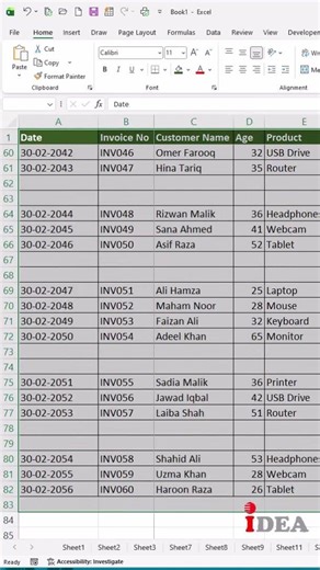 How to Remove Blank Rows in Excel in Seconds | Delete Multiple Blank Rows in Excel in 10 Seconds