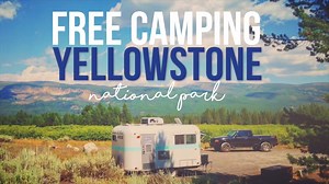 Here's a great boondocking site near Yellowstone National Park's south entrance. GPS & Info: http://bit.ly/CampYellowstone | Drivin' And Vibin'