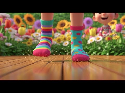 Mis Calcetines Aprendieron a Bailar | Mejores Rimas Infantiles y Canciones para Niños