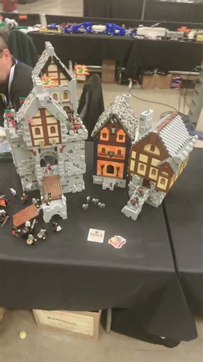 Lego medieval castle @SteelCityLUG