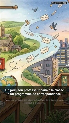 Learn French: La correspondante #french #A2