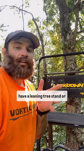 Ladder stand hanging tip- I personally favor trees that lean backwards from the stand. This gives you more room when you sit back and/stand up and draw your bow. But if the tree leans too much, your stand will not be secured without some modification to the mounting system… and usually that can be accomplished with a block of wood. #safetyfirst #treestands #holisticlandmanagement #theuntamedambition #whitetaillandmanagement #bowhuntingdeer | The Untamed Ambition