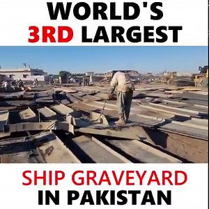 2M views · 45K reactions | World's 3rd Largest Ship breaking yard in Pakistan For full video: https://youtu.be/9os7Ecms9u8 | Mustafa Hanif | Facebook