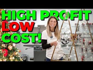 HIGH Profit LOW Cost Christmas Build // DIY Woodworking