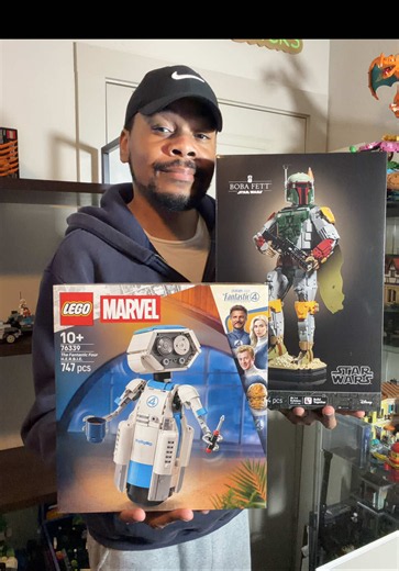 2 New LEGO sets sent to me! 🙌🏽 Star Wars Boba Fett set Pieces: 1544 Price: $169.99 Release: August 1st Marvel the Fantastic Four Herbie Pieces: 747 Price: $74.99 Release: August 1st Special thanks to LEGO for sending these out! #lego #rlfm # 76339 #75455