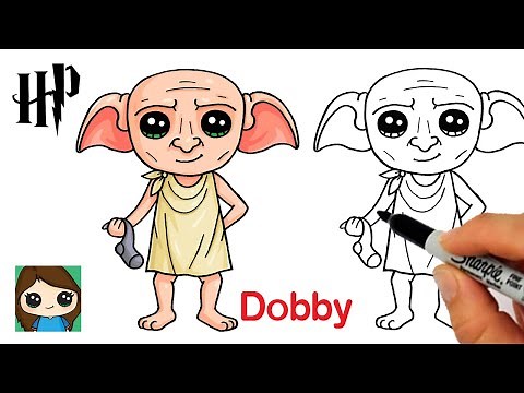 How to Draw Dobby House Elf | Harry Potter
