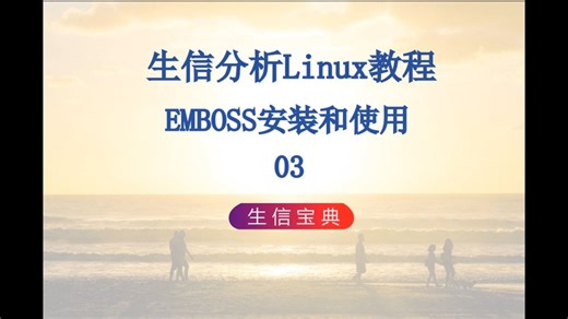 P29 EMBOSS安装和使用03