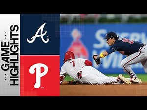 Braves vs. Phillies Game 2 Highlights (9/11/23) | MLB Highlights
