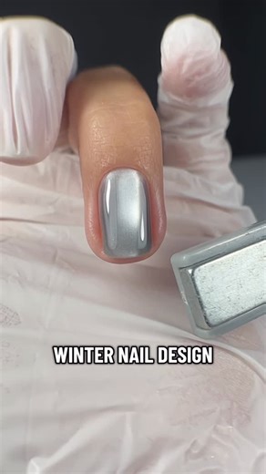 Nail Expert 🇨🇦 Canada, North Vancouver | Online Training on Instagram: "Perfect for coming cozy winter vibes ❄️ #winternails #winternails❄️ #christmasnailsart #christmasnailsart #christmasnail #christmasnails #cateyetutorial #cateyenails #cateyenails💅 #cateyenailart"