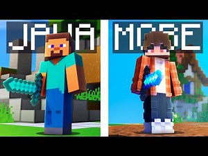 I Tested Minecraft Java vs Bedrock Edition