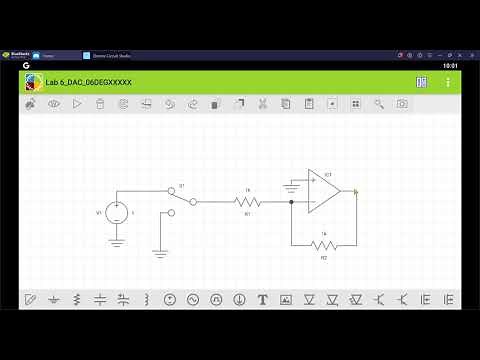 Tutorial Electric Circuit Studio Lab DAC