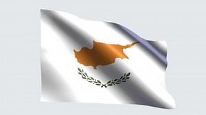 Cyprus flag with transparent background