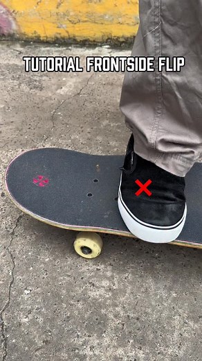 Tutorial Frontside Flip! #skateboard #frontsideflip #tutorial #tips #manobra | Wanderson Silva