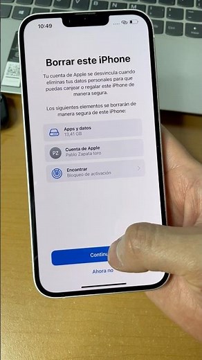 😵 Easy factory reset iPhone Restore or format #iphone #setupiphone