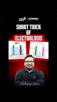 Short Trick of Electrolysis | | Fast & Easy Chemistry Hack #chemistrytricks #shorts