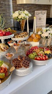 Wedding breakfast 🥐🍓🍾🥂 #wedding #breakfast #breakfastideas #weddingfood #weddingfoodideas #bride #bridalparty #celabration #grazetable #graze #grazingtable #grazingboard | Sweet & Gentle Cheeses