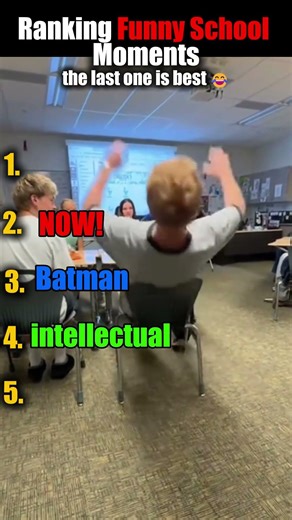 Ranking Funny School Moments #fyp #shorts #funny