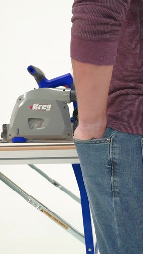 👀Check out that precision depth setting on our track saw. It's designed for consistently straight, accurate cuts and unmatched quality. | Kreg Tool