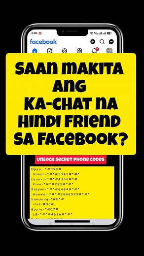 744 reactions · 113 shares | Saan makita ang ka chat na hindi friend sa Facebook? #tutorial #tips #fypviralシ #henrytorrescaballerogalon | Henry Torres Caballero Galon | Facebook