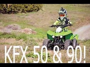 2022 Kawasaki KFX 50 & 90!