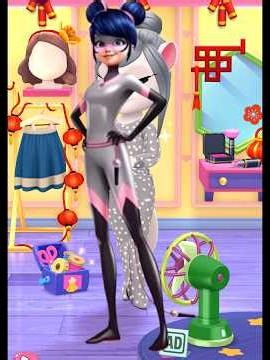 Multimouse ||makeover by Angela ||lady bug form 🤍🩷🩶