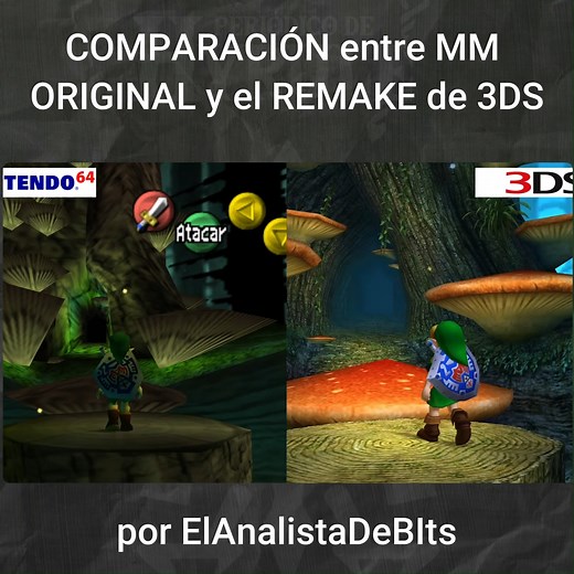 97K views · 1.4K reactions | COMPARACIÓN entre MAJORA'S MASK ORIGINAL y el REMAKE del 3DS. / parte 2 #Zelda #videogames #nintendo #curiosidades | Periódico de Hyrule | Facebook