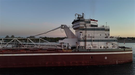 Ok guys since it's Throwback Thursday I'm going to take you back to May 26th when the M/V Joseph L. Block was in town downbound loaded with ore from Marquette on her way to Indiana Harbor I got this Mosquito video of her and it's a little different than what I normally do lol... Just something quick and I don't move the entire time LOL I'm trying to find some fun things for you... I hav so much to catch up on... it's literally impossible but it's fun trying! 😉 I'll be back soon with more! | DRE