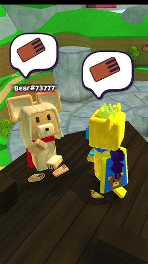 King Versus Queen! #superbearadventure #roblox #shortsyoutube#gaming